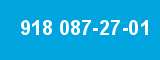 918 087-27-01